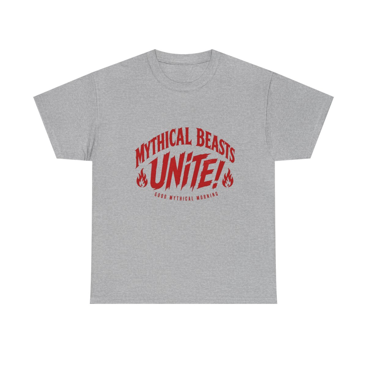 Good Mythical Morning "Mythical Beasts Unite!" Unisex Tee - alternate angle 2, merchandise