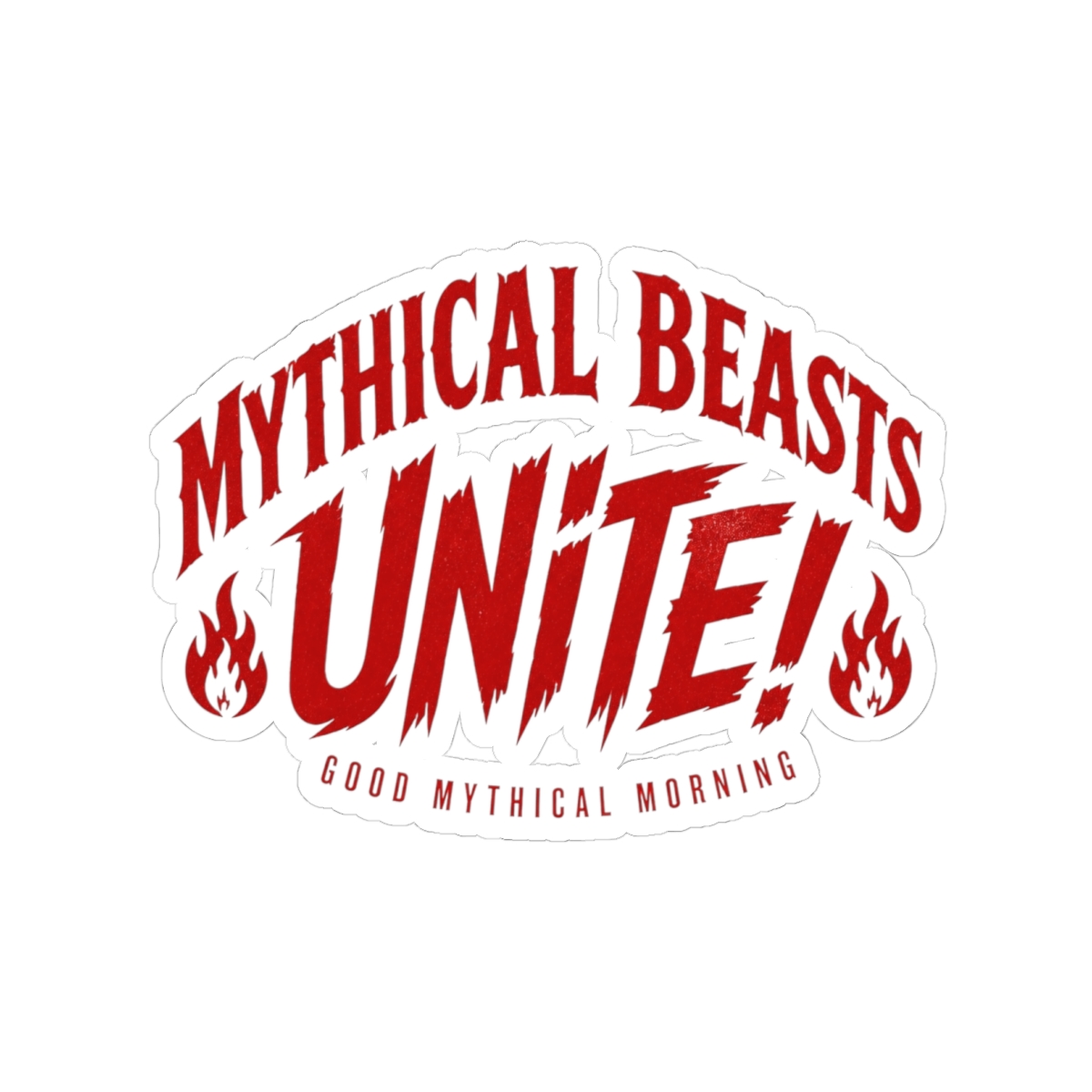 Good Mythical Morning "Mythical Beasts Unite!" Sticker