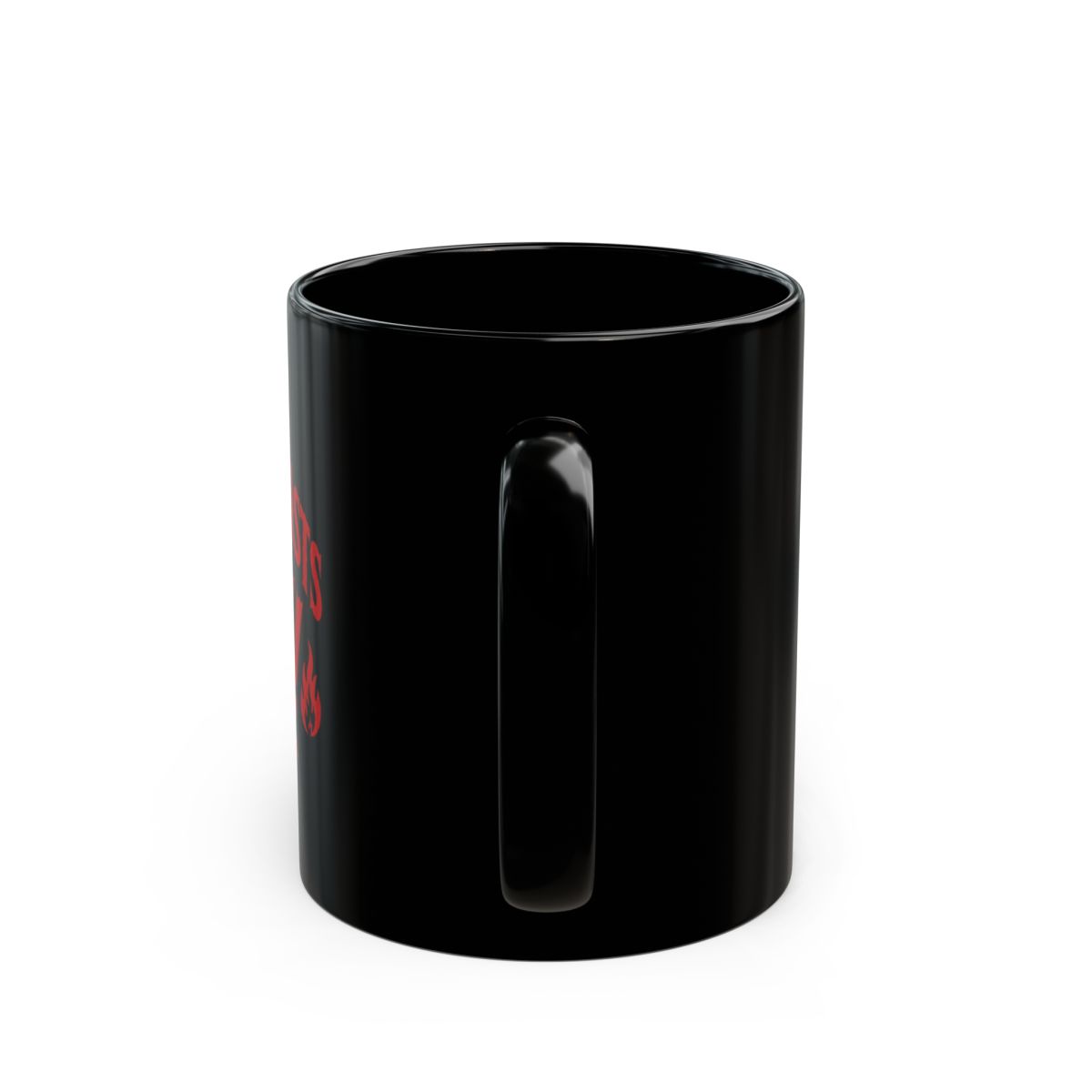 Good Mythical Morning "Mythical Beasts Unite!" Black Mug - alternate angle 4, merchandise