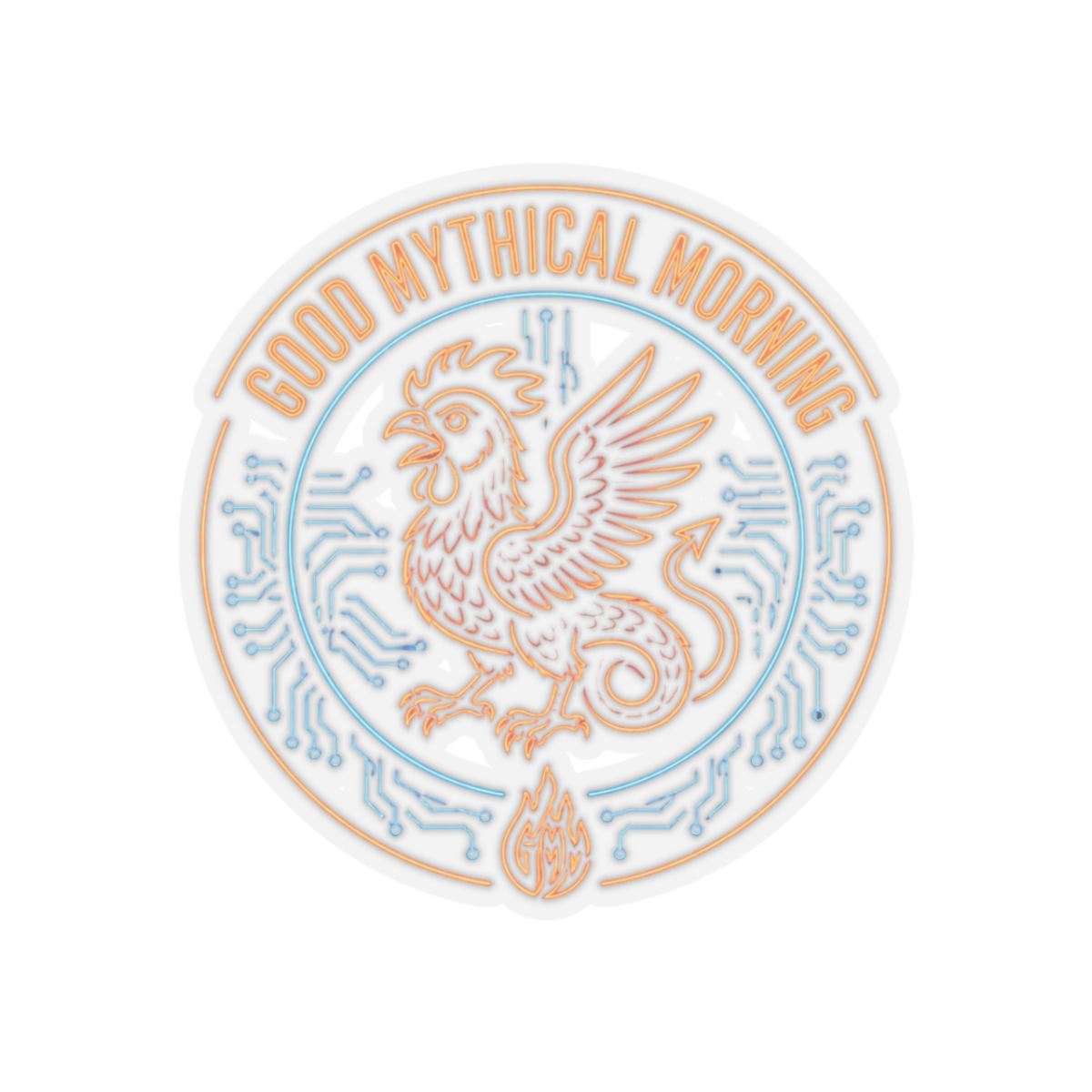 Good Mythical Morning "Good Mythical Morning" Sticker - alternate angle 3, merchandise