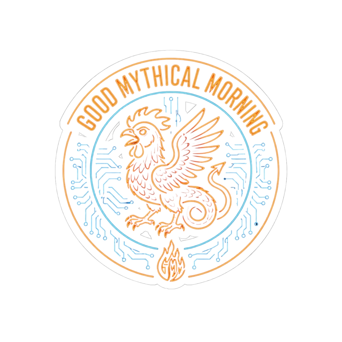 Good Mythical Morning "Good Mythical Morning" Sticker - Official Stickers merchandise