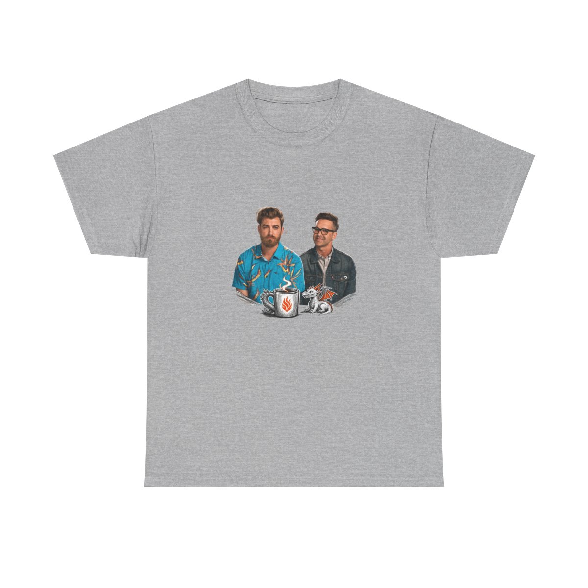 Good Mythical Morning "Rhett & Link" Unisex Tee - alternate angle 2, merchandise