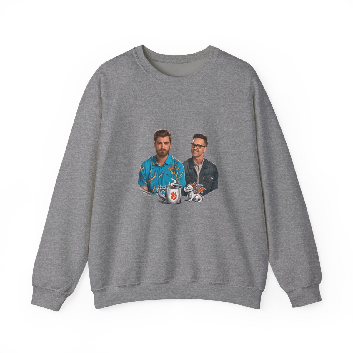 Good Mythical Morning "Rhett & Link" Crewneck - alternate angle 2, merchandise