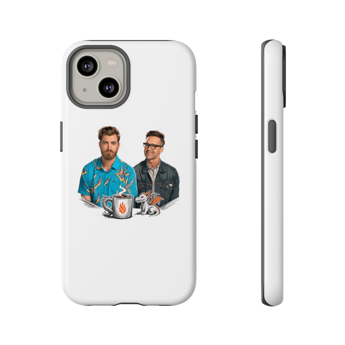 Good Mythical Morning "Rhett & Link" Phone Case - alternate angle 3, merchandise