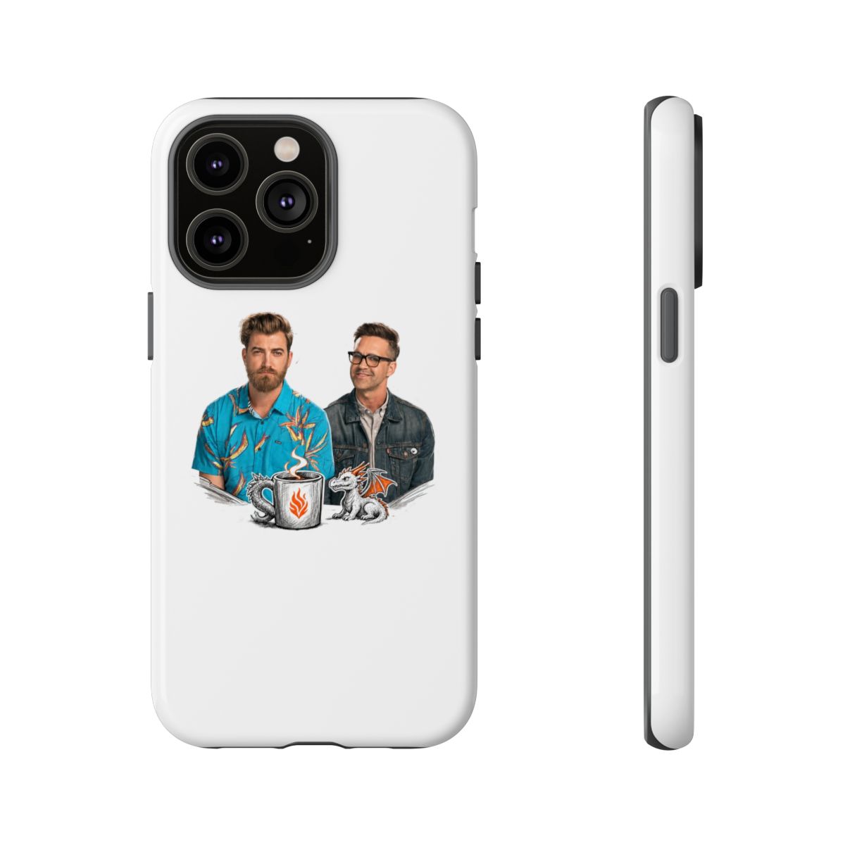 Good Mythical Morning "Rhett & Link" Phone Case - alternate angle 4, merchandise